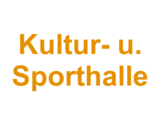 Restaurant Gaststätte Kultur- u. Sporthalle Logo