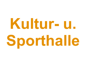 Restaurant Gaststätte Kultur- u. Sporthalle Logo