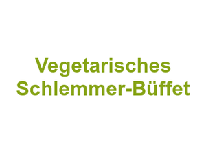Vegetarisches Schlemmer-Büffet Logo
