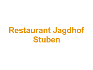 Restaurant Jagdhof Stuben Logo