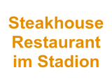 Steakhouse Restaurant im Stadion Logo