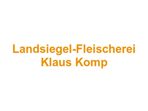 Metzgerei Landsiegel-Fleischerei Klaus Komp Logo