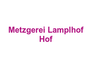 Metzgerei Lamplhof Hof Logo
