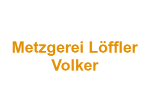 Metzgerei Löffler Volker Logo