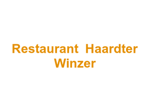 Restaurant  Haardter Winzer Logo