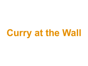 Curry at the Wall Logo