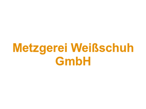 Metzgerei Weißschuh GmbH Logo