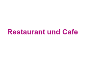 Restaurant und Cafe Logo