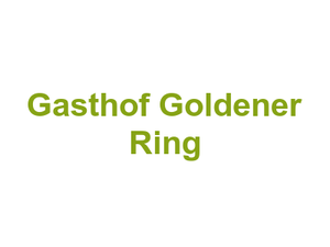 Gasthof Goldener Ring Logo