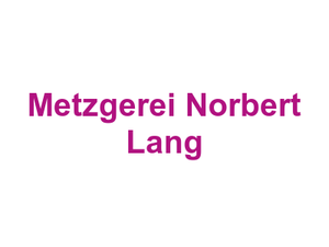Metzgerei Norbert Lang Logo