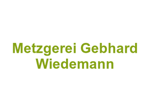 Metzgerei Gebhard Wiedemann Logo