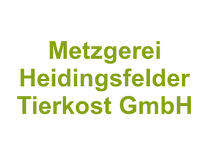Metzgerei Heidingsfelder Tierkost GmbH Logo