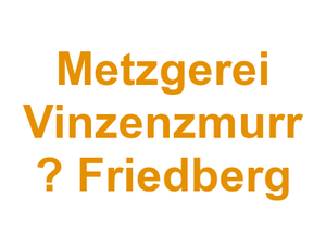 Metzgerei Vinzenzmurr  – Friedberg Logo