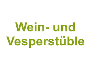 Wein- und Vesperstüble Logo