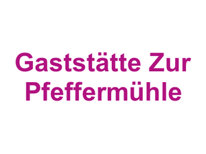 Gaststätte Zur Pfeffermühle Logo