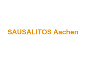 SAUSALITOS Aachen Logo