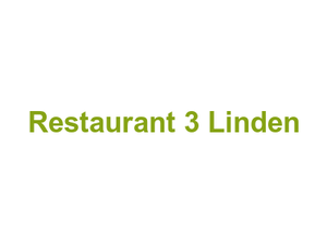 Restaurant 3 Linden Logo