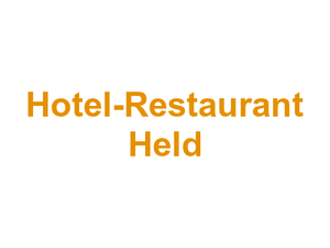 Hotel-Restaurant Held Logo