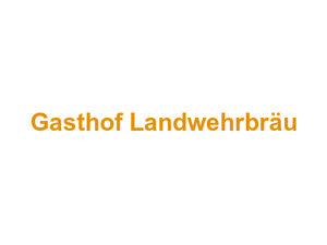 Gasthof Landwehrbräu Logo