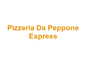 Pizzeria Da Peppone Express Logo