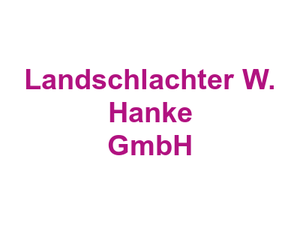 Metzgerei Ihr Landschlachter W. Hanke GmbH Logo