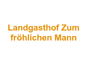 Landgasthof Zum fröhlichen Mann Logo