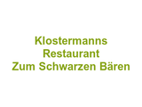 Klostermanns Restaurant Zum Schwarzen Bären Logo