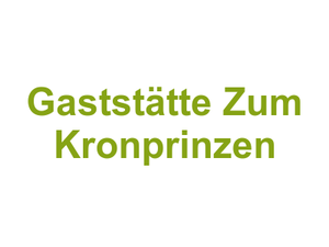Gaststätte Zum Kronprinzen Logo