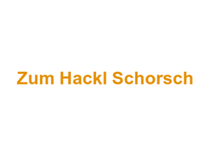 Zum Hackl Schorsch Logo