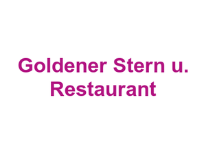 Goldener Stern u. Restaurant Logo