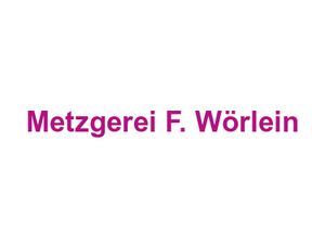 Metzgerei F. Wörlein Logo