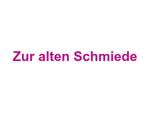 Zur alten Schmiede Logo