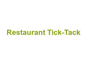 Restaurant Tick-Tack Logo