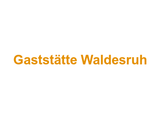 Gaststätte Waldesruh Logo