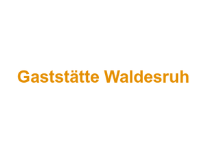 Gaststätte Waldesruh Logo