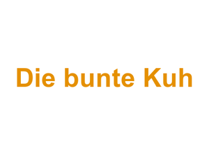 Die bunte Kuh Logo