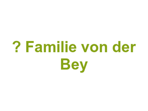 Metzgerei Dieckerhof – Familie von der Bey Logo