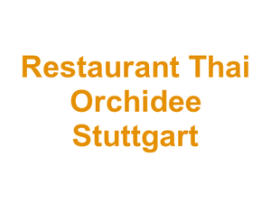 Restaurant Thai Orchidee Stuttgart Logo