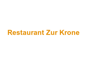 Restaurant Zur Krone Logo