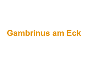 Gambrinus am Eck Logo