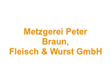 Metzgerei Peter Braun, Fleisch & Wurst GmbH Logo