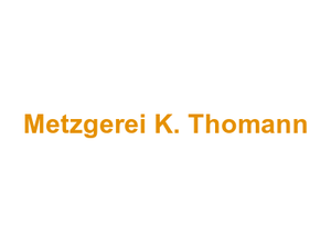 Metzgerei K. Thomann Logo