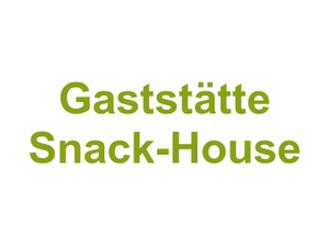 Gaststätte Snack-House Logo