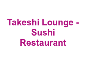 Takeshi Lounge - Sushi Restaurant Logo
