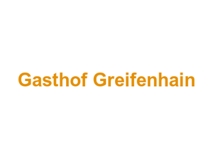 Gasthof Greifenhain Logo