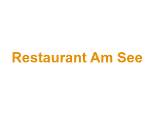 Restaurant Am See Logo
