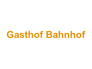 Gasthof Bahnhof Logo