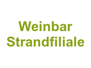 Weinbar Strandfiliale Logo