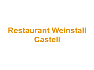 Restaurant Weinstall Castell Logo
