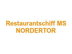 Restaurantschiff MS NORDERTOR Logo